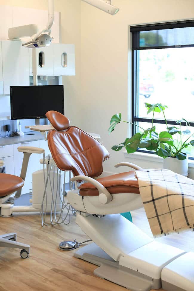 Dr. Minert focuses on how your smile impacts your overall wellness Our dentist chair in one of the treatment rooms
