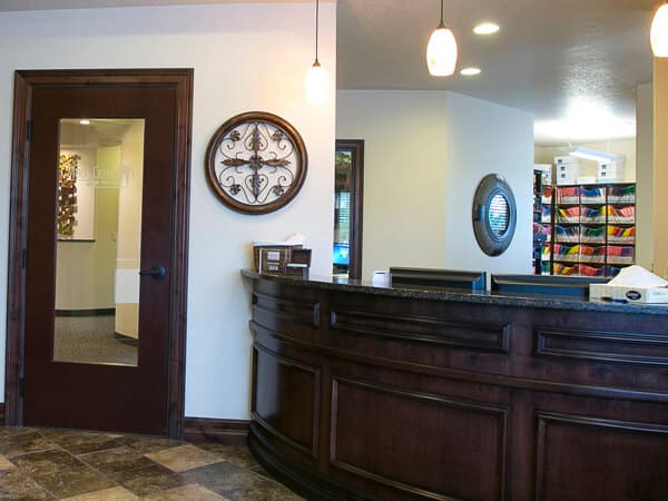 Visit us at Moon Creek today! The front desk at our Moon Creek location